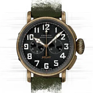 Zenith Pilot Type 20 29.2430.4069/21.C800 Bronze Black