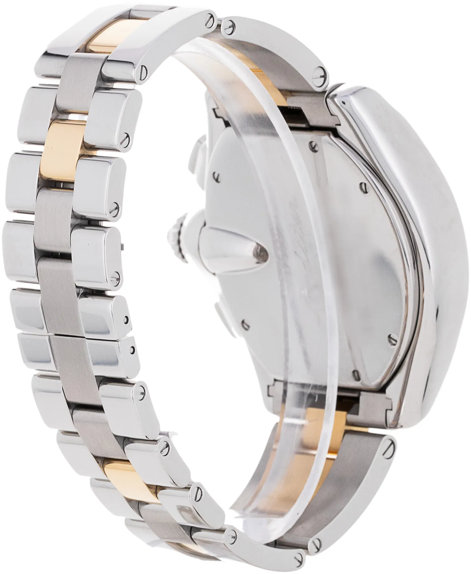 Cartier Roadster W62027Z1 38mm Yellow gold and Stainless steel 2