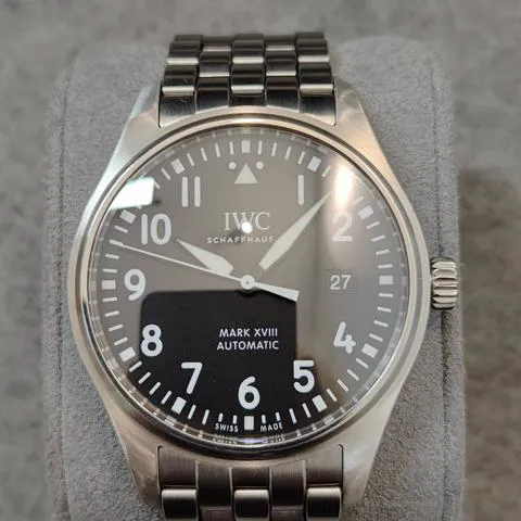 IWC Pilot Mark IW327015 40mm Stainless steel Black