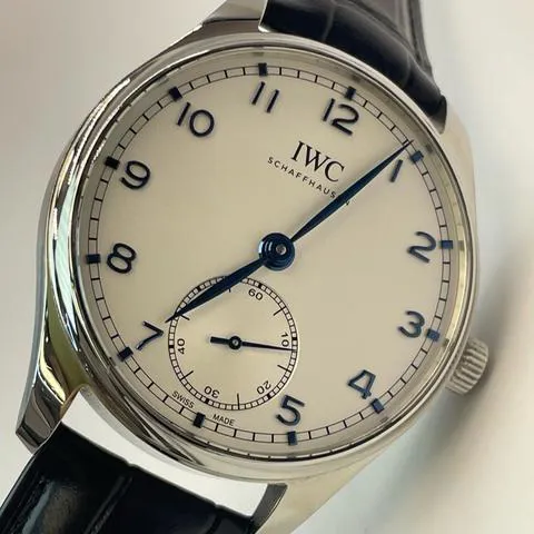 IWC Portugieser IW358304 40.5mm Stainless steel Silver 2