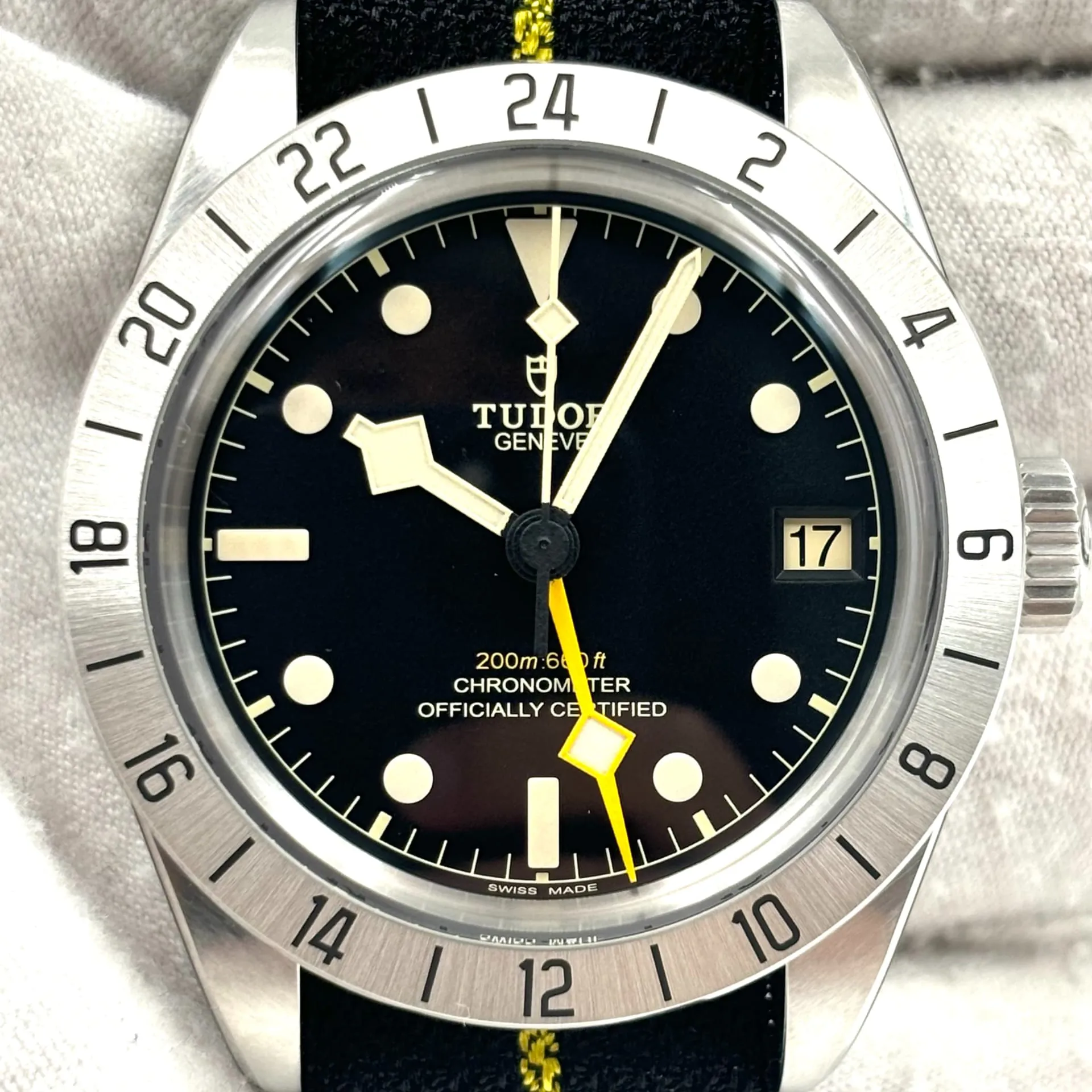 Tudor Black Bay M79470-0002 39mm Stainless steel Black