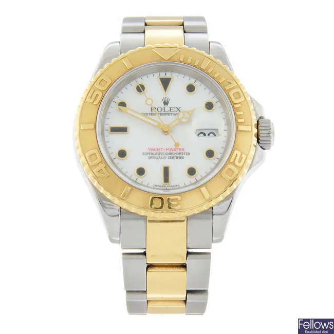Rolex Yacht-Master 40 16623 40mm 18k yellow gold and stainless steel White