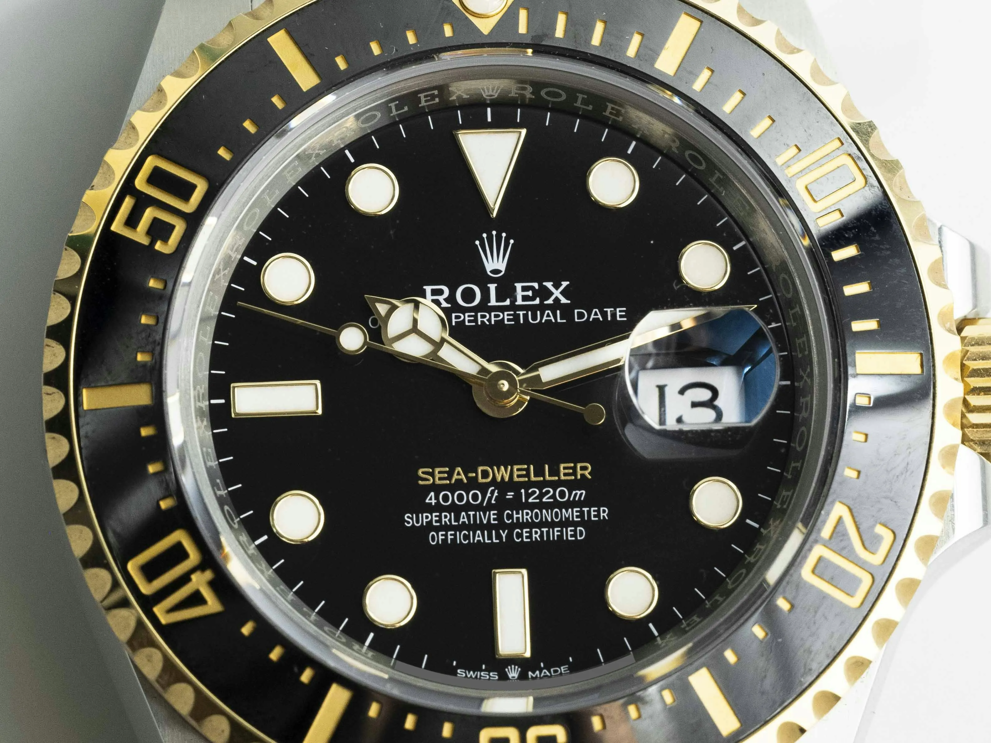 Rolex Sea-Dweller 126603 43mm Yellow gold and Stainless steel Black 1