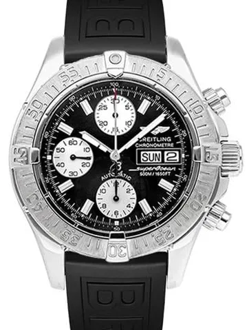 Breitling Superocean A1334011B683 42mm Stainless steel Black