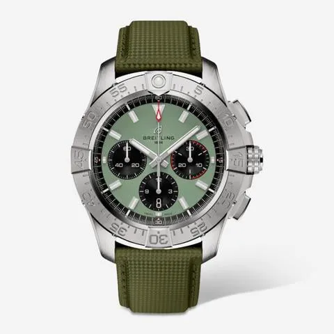 Breitling Avenger AB0147101L1X1 44mm Stainless steel Green