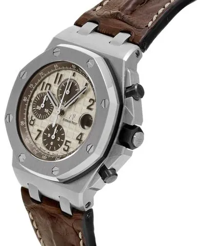 Audemars Piguet Royal Oak Offshore 26470ST.OO.A801CR.01 42mm Stainless steel Beige 1