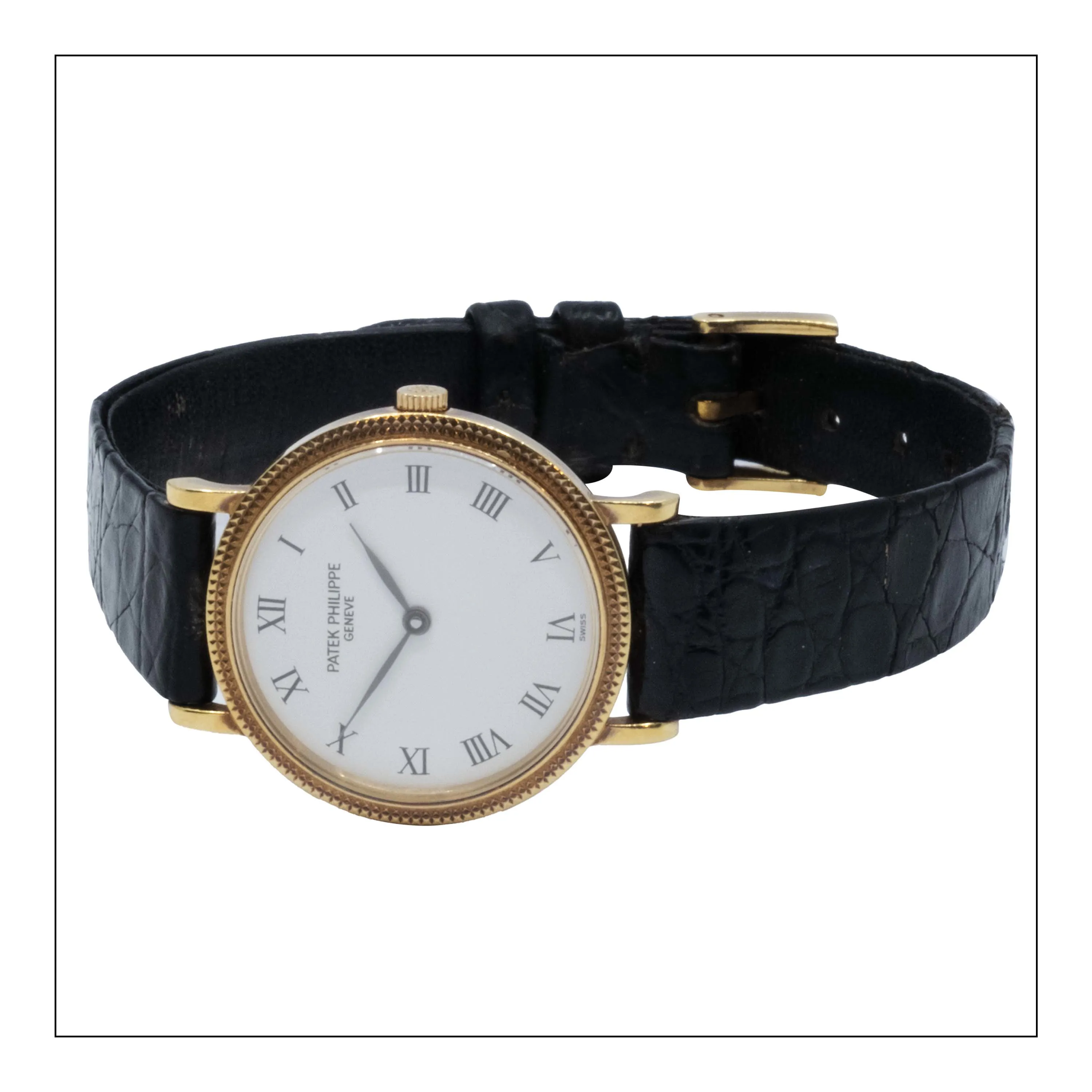 Patek Philippe Calatrava 4819 25mm Yellow gold White 1