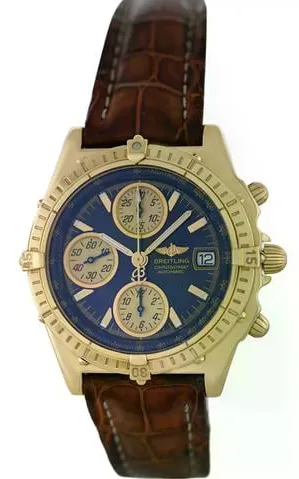 Breitling Chronomat K13050.1 40mm Yellow gold Blue