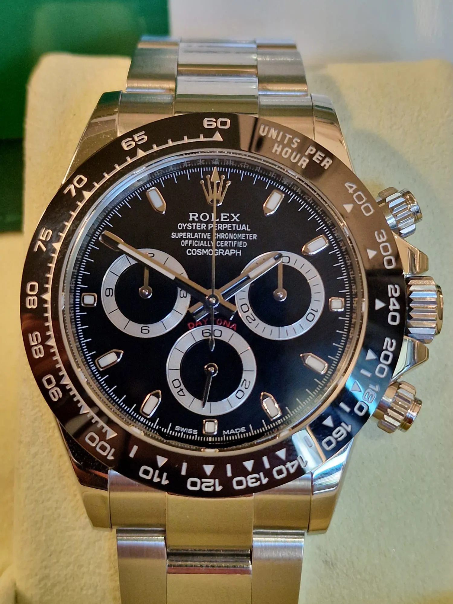 Rolex Daytona 116500LN 40mm Stainless steel Black 3