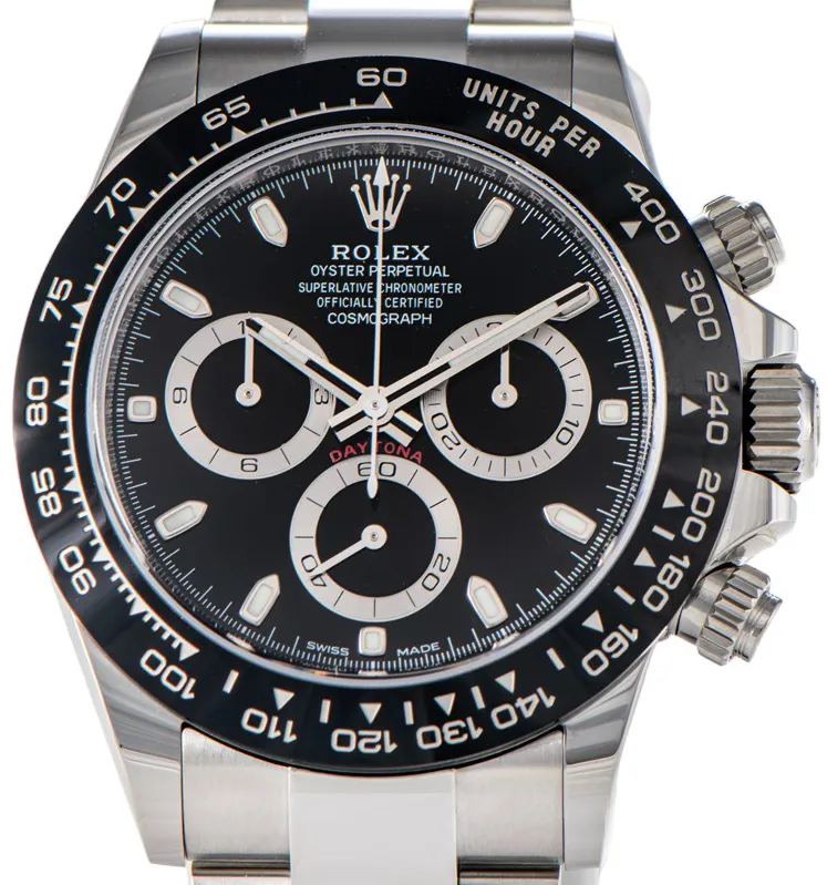 Rolex Daytona 116500LN 40mm Ceramic and Stainless steel Black