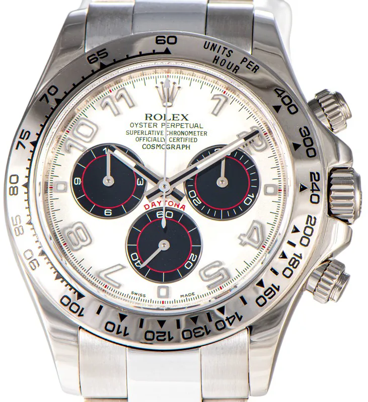 Rolex Daytona 116509 40mm White gold and 18k white gold White