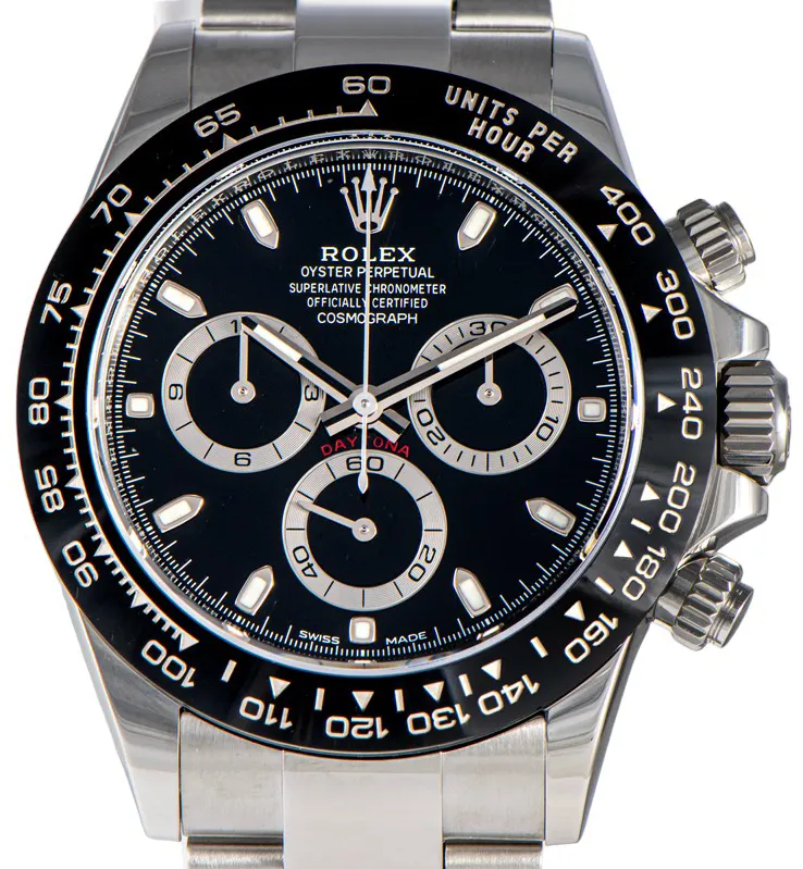 Rolex Daytona 116500LN 40mm Ceramic and Stainless steel Black