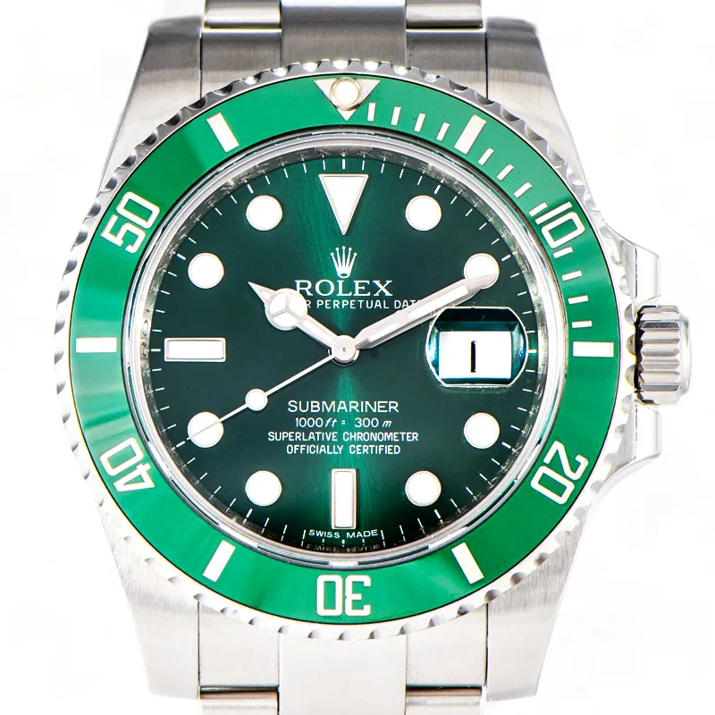 Rolex Submariner 116610LV 40mm Stainless steel Green