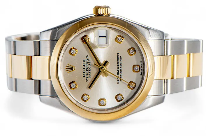 Rolex Datejust 31 178243 31mm Yellow gold and Stainless steel and 18k yellow gold Silver and Diamond 4