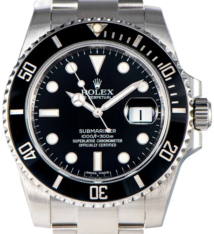 Rolex Submariner 116610LN 40mm Stainless steel Black