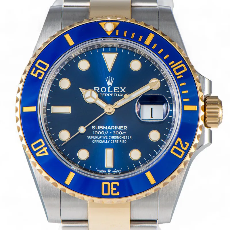 Rolex Submariner 126613LB 41mm Yellow gold and Stainless steel and 18k yellow gold Blue