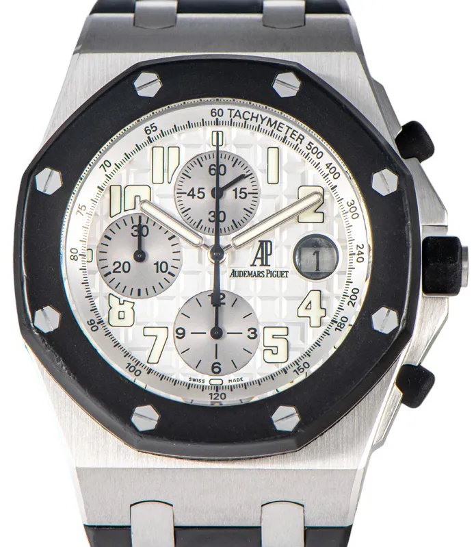 Audemars Piguet Royal Oak Offshore 25940SK.OO.D002CA.01.A 42mm Stainless steel Black and White