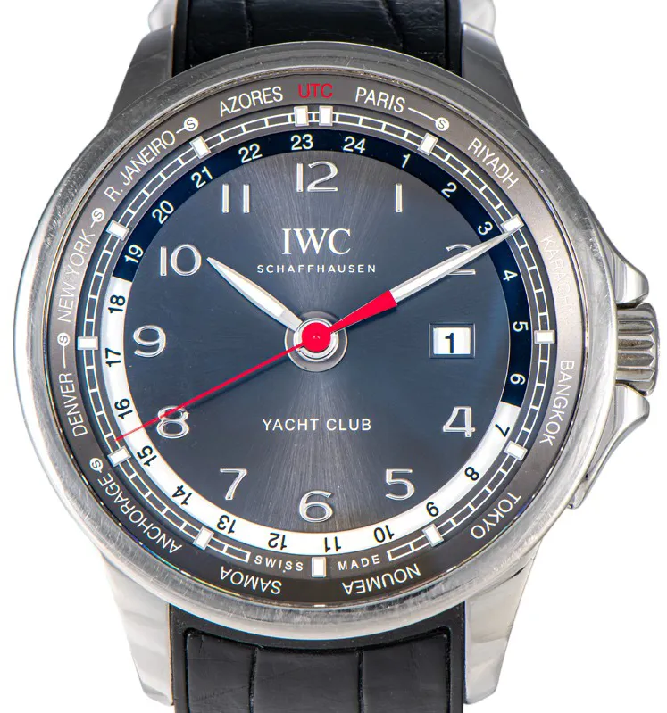 IWC Portugieser IW326602 45mm Stainless steel Gray