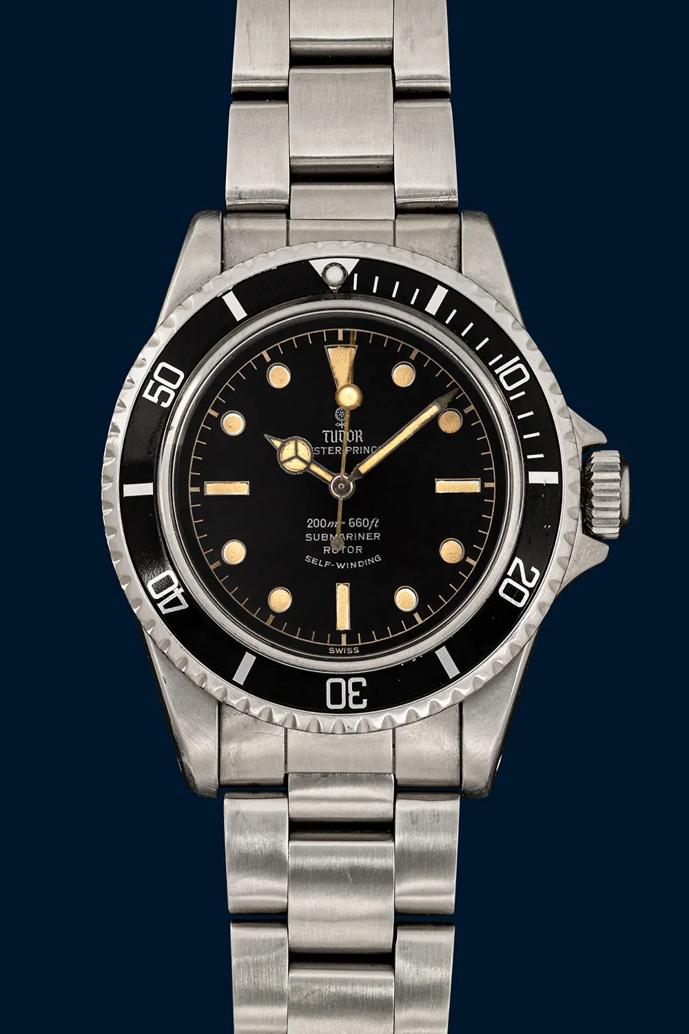 Tudor Submariner 7928 39mm Stainless steel Black