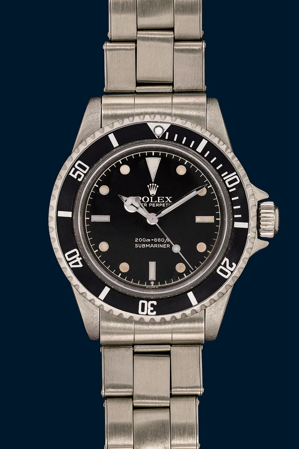 Rolex Submariner 5512 40mm Stainless steel Black