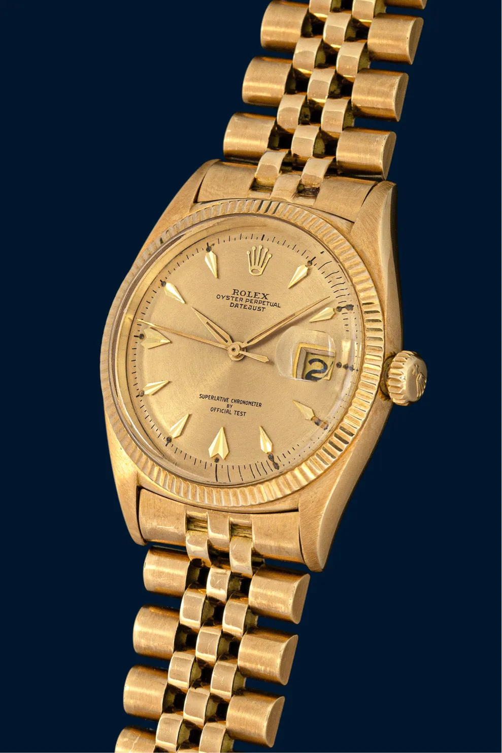 Rolex Datejust 36 6605 36mm Yellow gold Silver 1