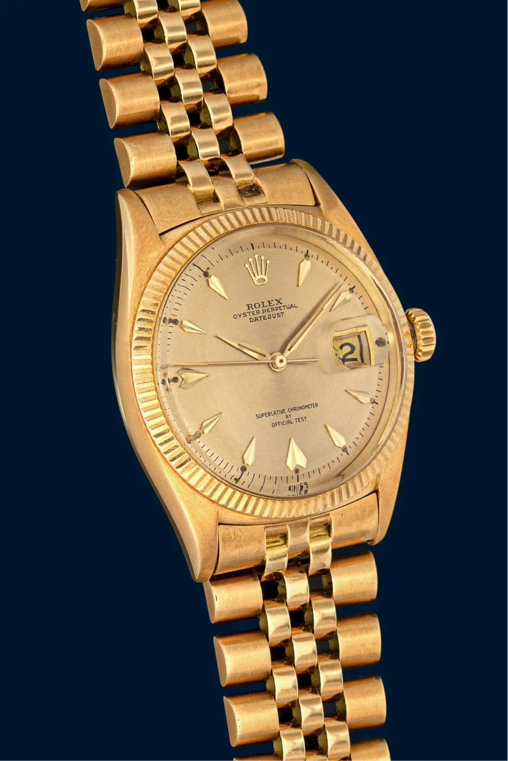 Rolex Datejust 36 6605 36mm Yellow gold Silver 2