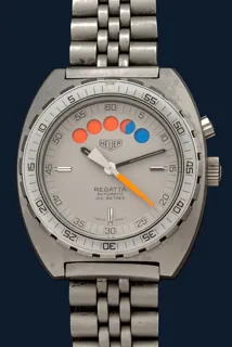 Heuer Regatta 134.603 Stainless steel and PVD