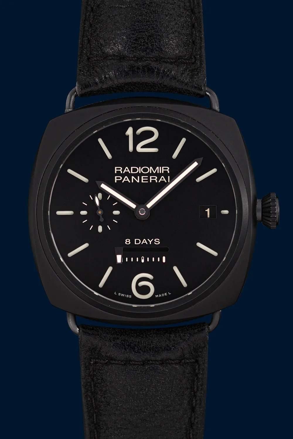 Panerai Radiomir 8 Days PAM 00384 45mm Ceramic Black