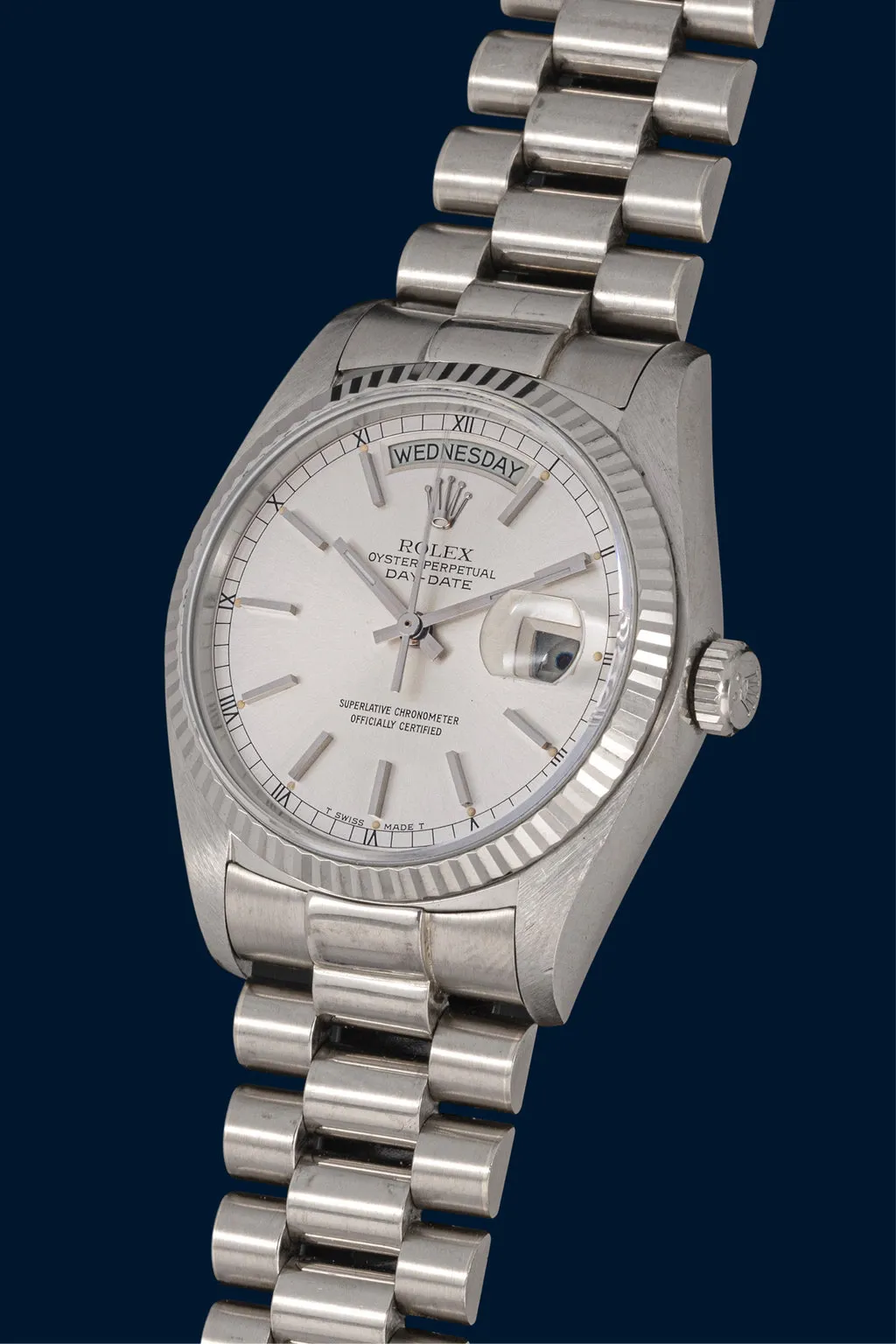 Rolex Day-Date 36 1803 36mm White gold Silver 1