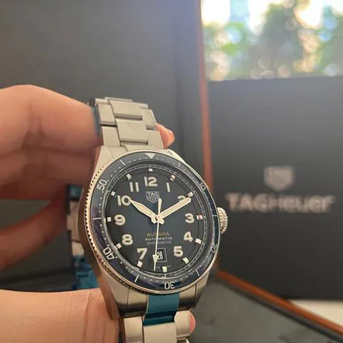 TAG Heuer Autavia WBE5116.EB0173 42mm Stainless steel Blue