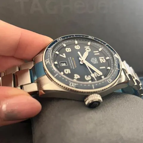 TAG Heuer Autavia WBE5116.EB0173 42mm Stainless steel Blue 1