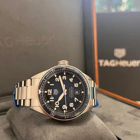 TAG Heuer Autavia WBE5116.EB0173 42mm Stainless steel Blue 8