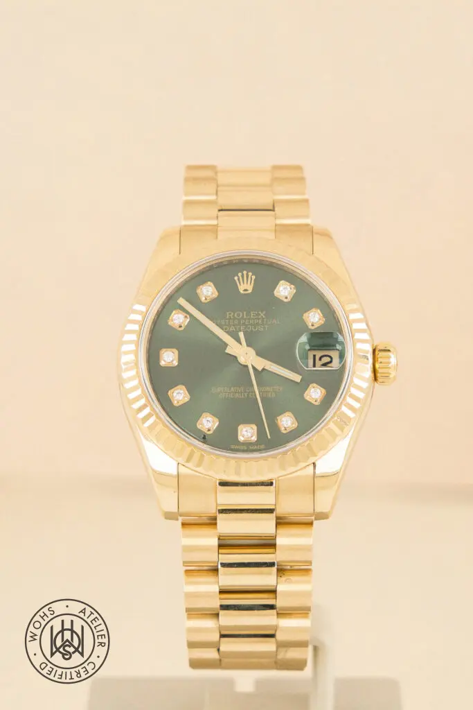 Rolex Datejust 31 178278 31mm Yellow gold