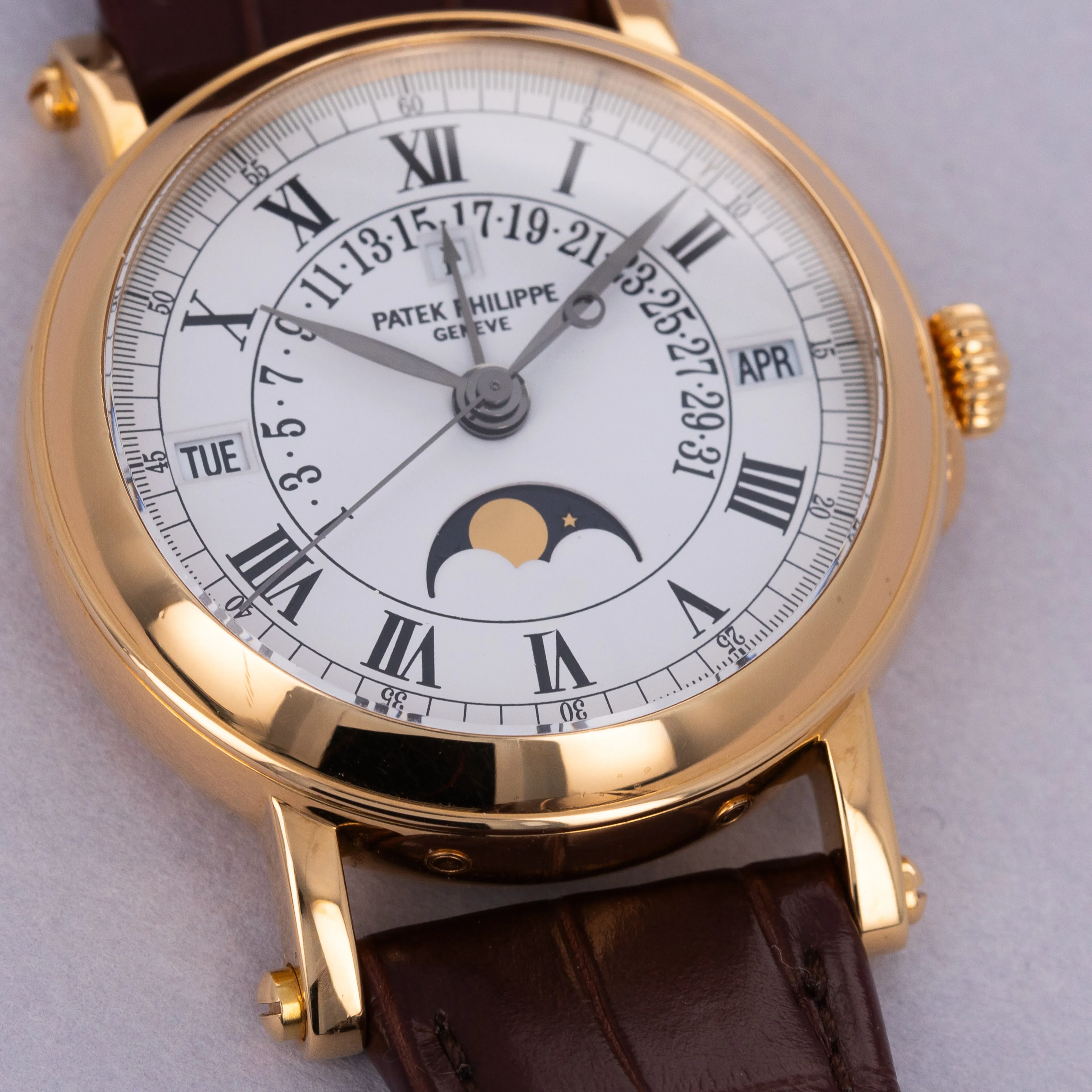 Patek Philippe Perpetual Calendar 5059J-001 36mm Yellow gold White 1