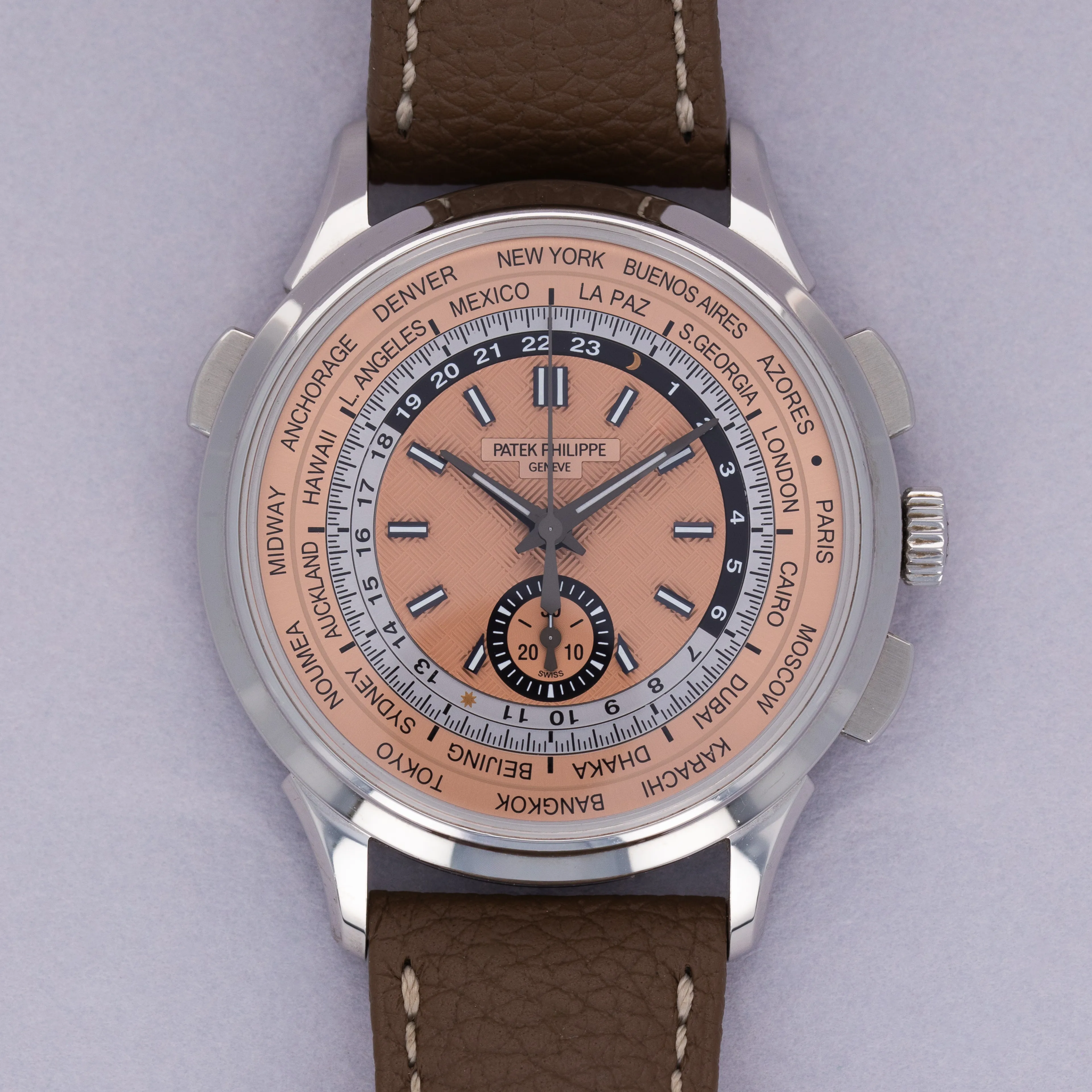Patek Philippe Chronograph 5935A-001 41mm Stainless steel Salmon
