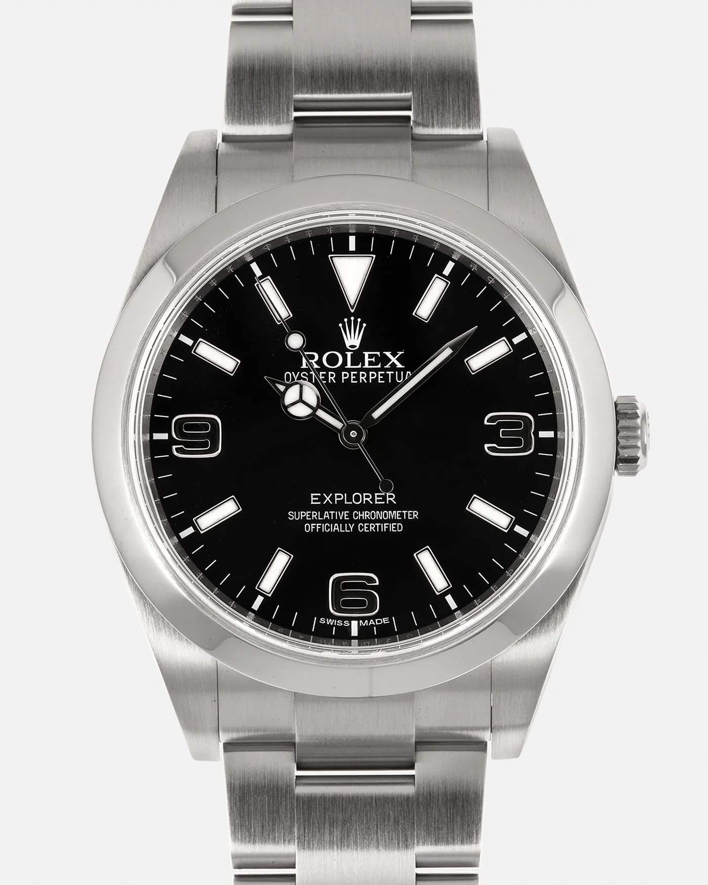 Rolex Explorer 214270 39mm Stainless steel Black