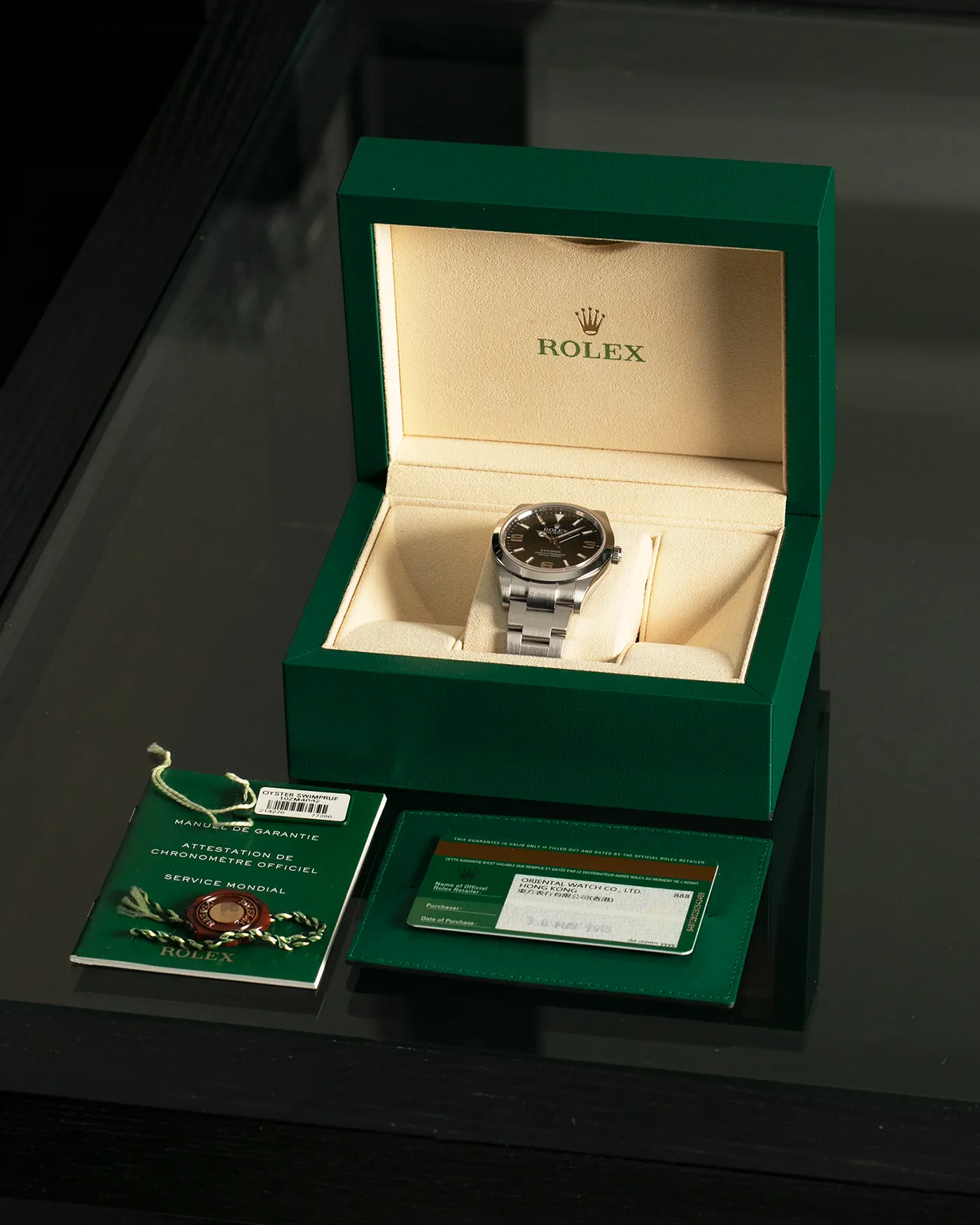 Rolex Explorer 214270 39mm Stainless steel Black 3