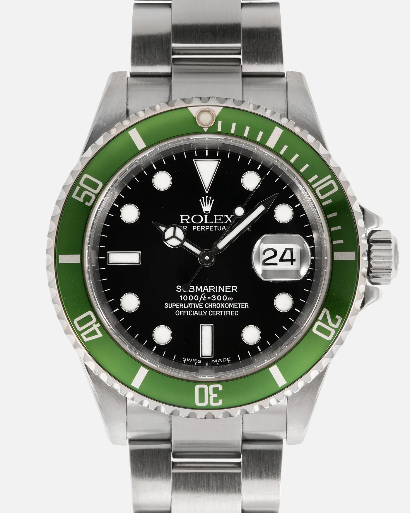 Rolex Submariner 16610LV 40mm Stainless steel Black