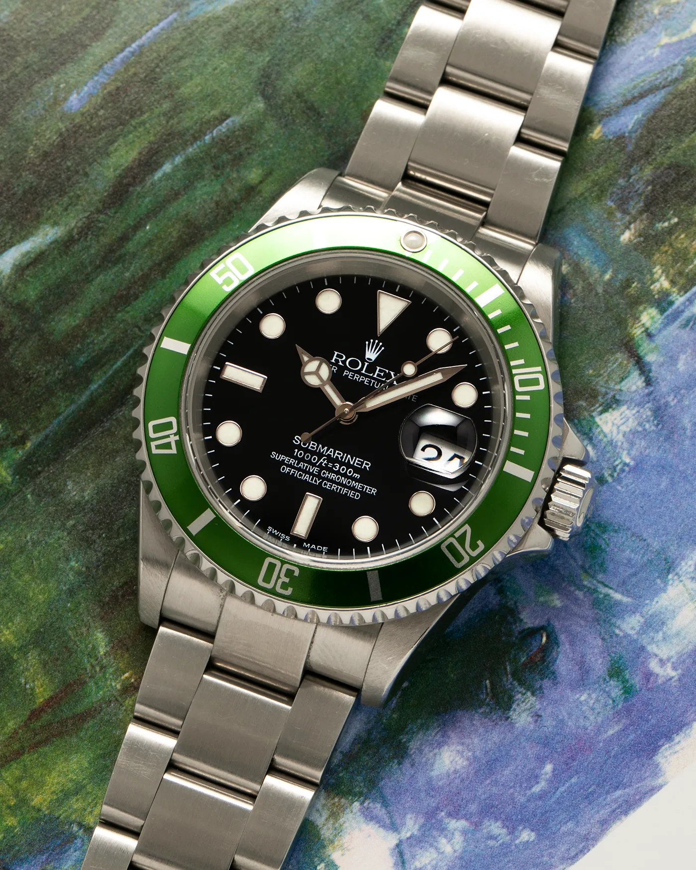 Rolex Submariner 16610LV 40mm Stainless steel Black 15