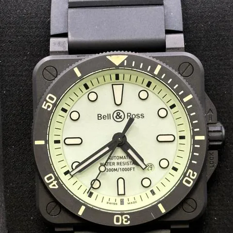 Bell & Ross Instruments BR0392-D-C5-CE/SRB 42mm Ceramic Green