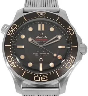 Omega Seamaster Diver 300M 007 Edition 210.90.42.20.01.001 Titanium Brown