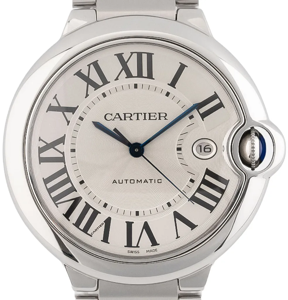 Cartier Balloon Blue 42 mm 3001 42mm Stainless steel Silver 1