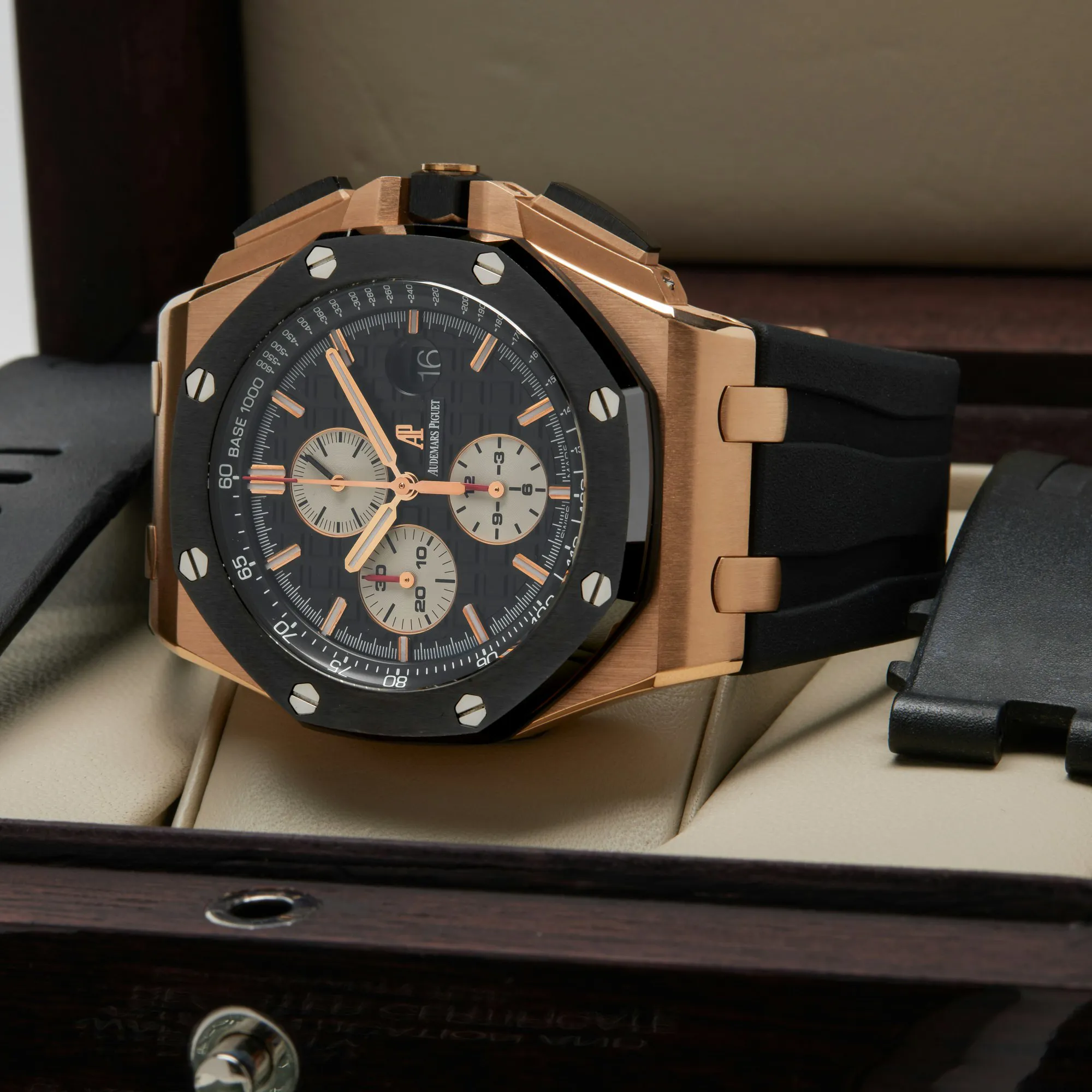 Audemars Piguet Royal Oak Offshore 26400RO.OO.A002CA.01 44mm Rose gold Black 4