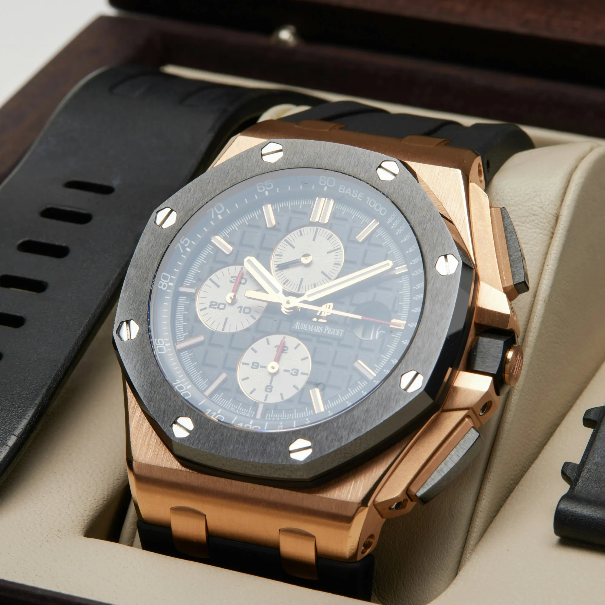 Audemars Piguet Royal Oak Offshore 26400RO.OO.A002CA.01 44mm Rose gold Black 21