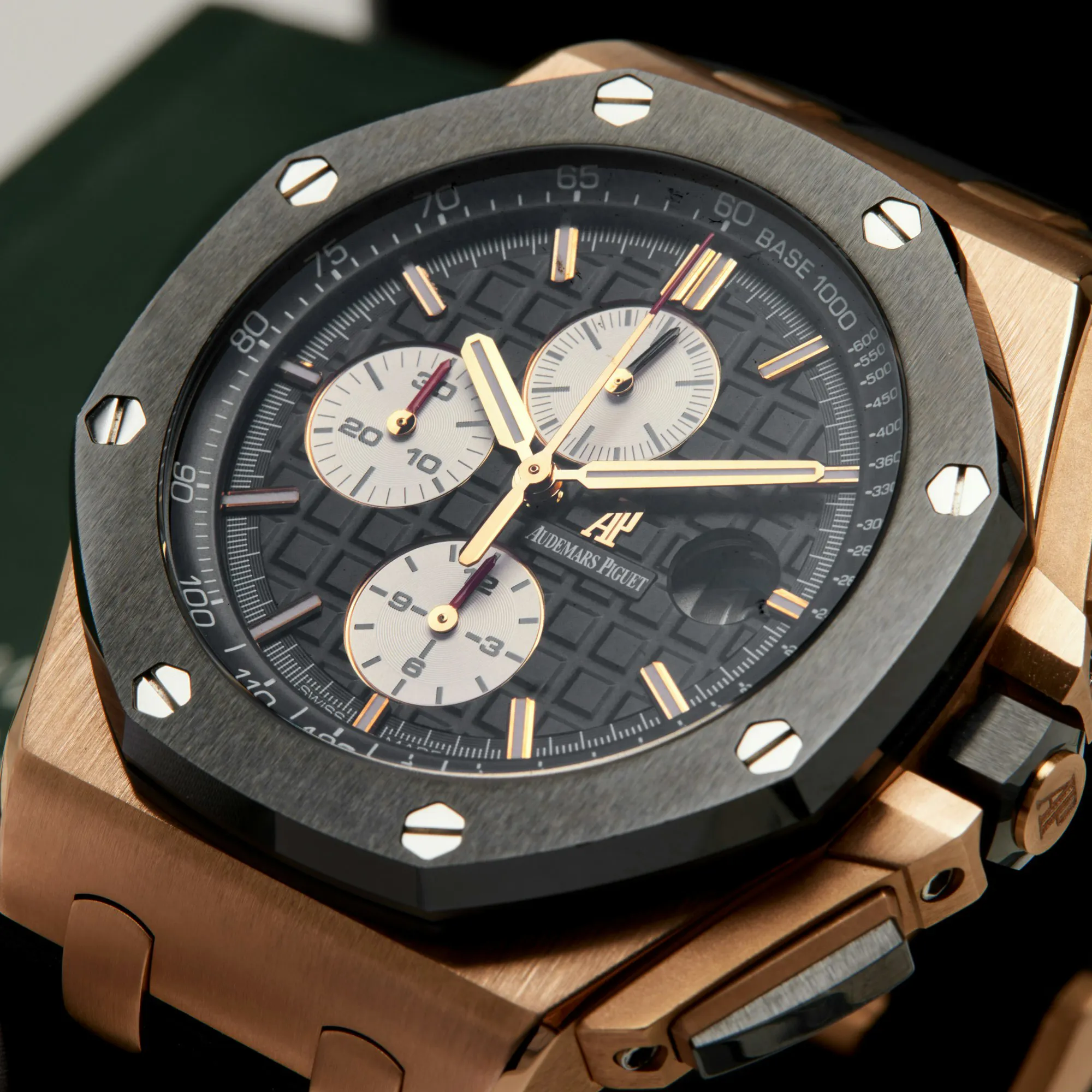 Audemars Piguet Royal Oak Offshore 26400RO.OO.A002CA.01 44mm Rose gold Black 22