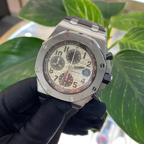 Audemars Piguet Royal Oak Offshore 26470ST.OO.A801CR.01 42mm Stainless steel Beige 1