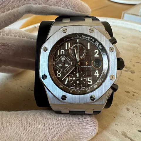 Audemars Piguet Royal Oak Offshore 26470ST.OO.A820CR.01 42mm Stainless steel Brown