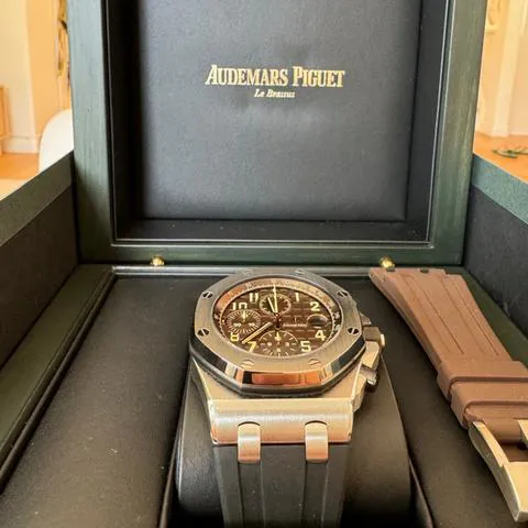 Audemars Piguet Royal Oak Offshore 26470ST.OO.A820CR.01 42mm Stainless steel Brown 5