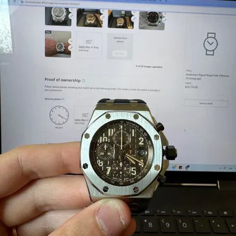 Audemars Piguet Royal Oak Offshore 26470ST.OO.A820CR.01 42mm Stainless steel Brown 9