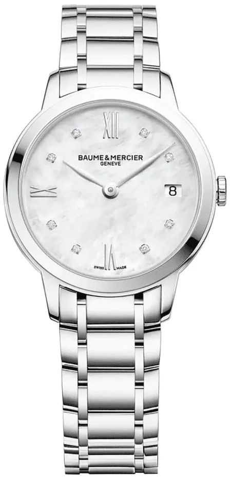 Baume & Mercier Classima 10326 31mm Stainless steel White